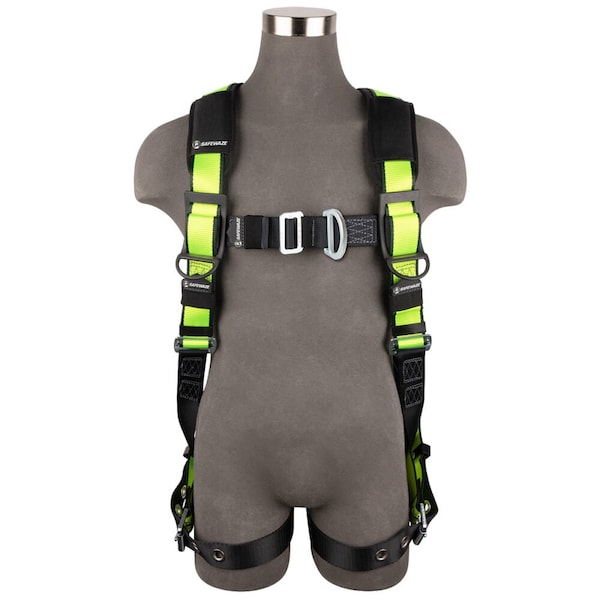 Safewaze PRO Full Body Harness: 1D, MB Chest, FD, TB Legs, 2X FS185-FD-2X - main